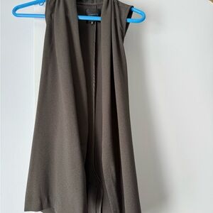 Dynamite Brown Open Front Cardigan